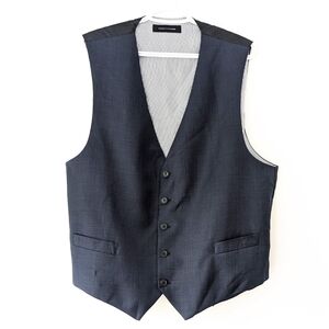 Tommy Hilfiger Men's Navy Wool Vest ~ Size XL
